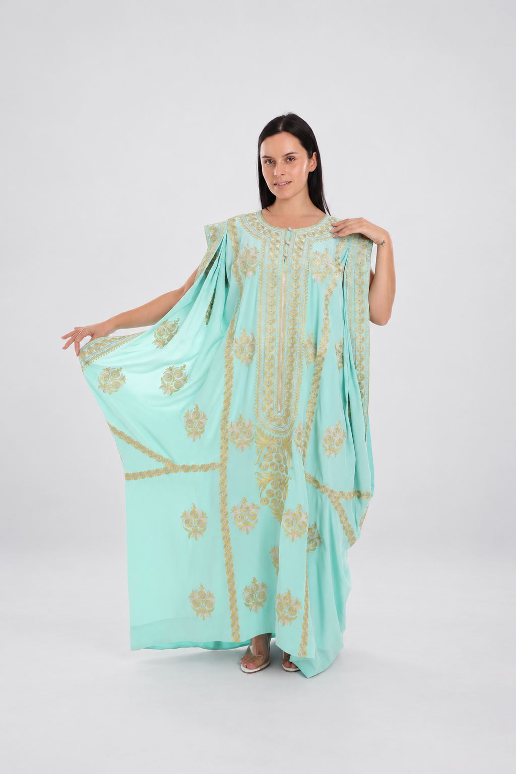 Turquoise gulf dress