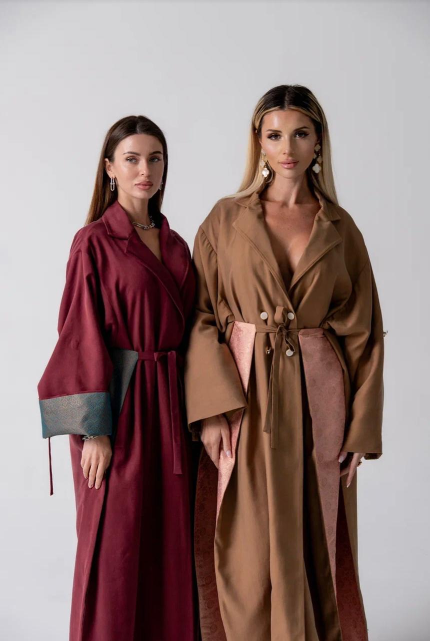 Crimson Aura Elegant Jacket