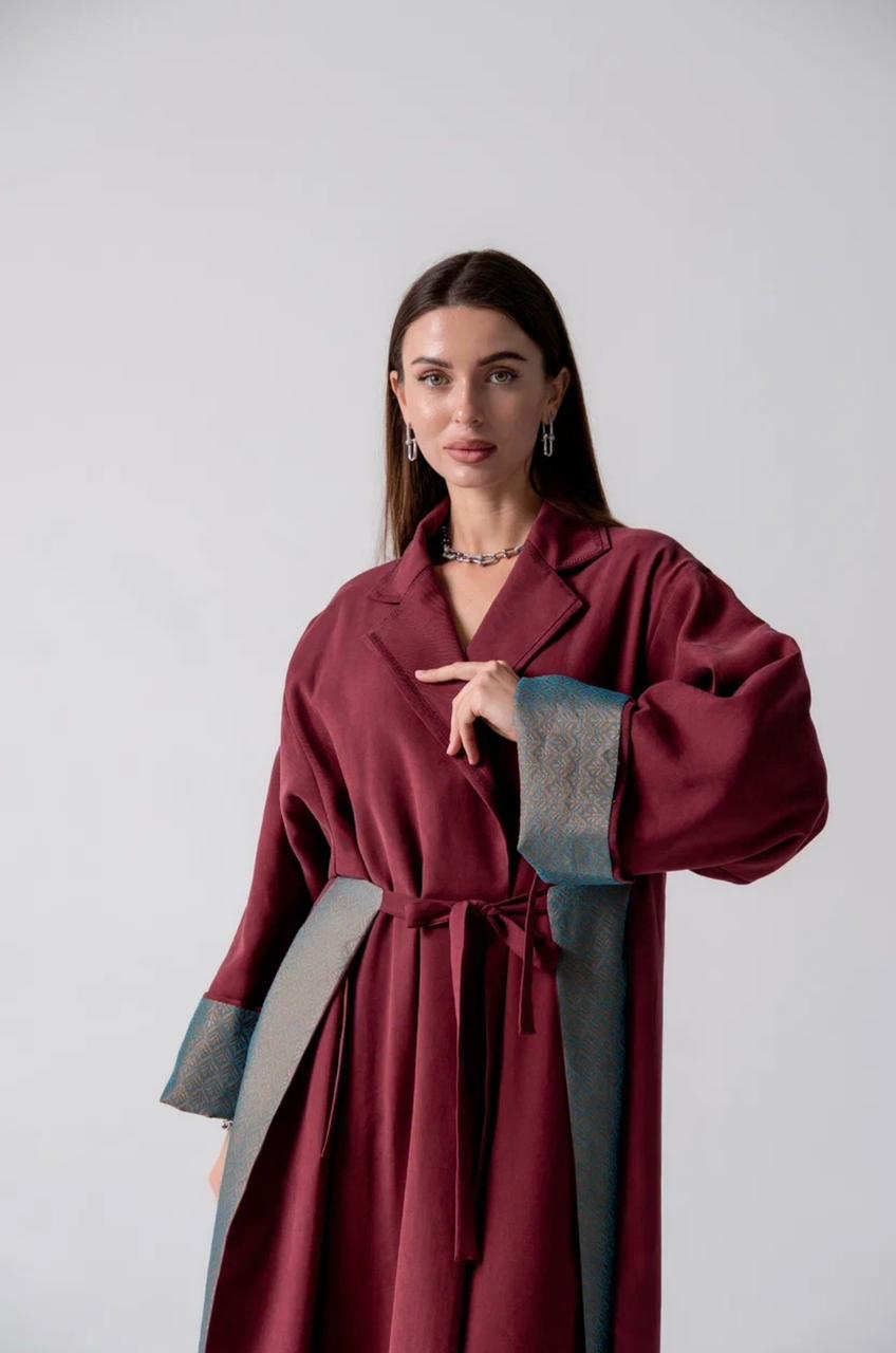 Crimson Aura Elegant Jacket