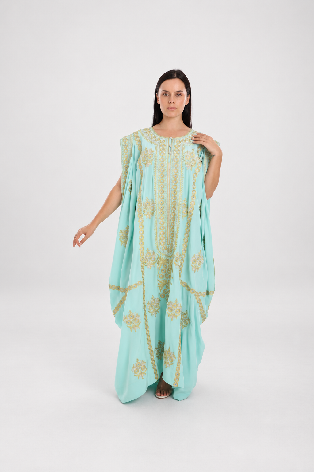 Turquoise gulf dress