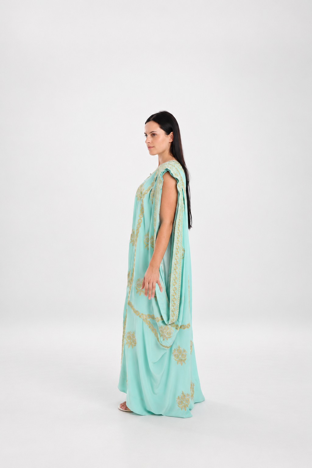 Turquoise gulf dress
