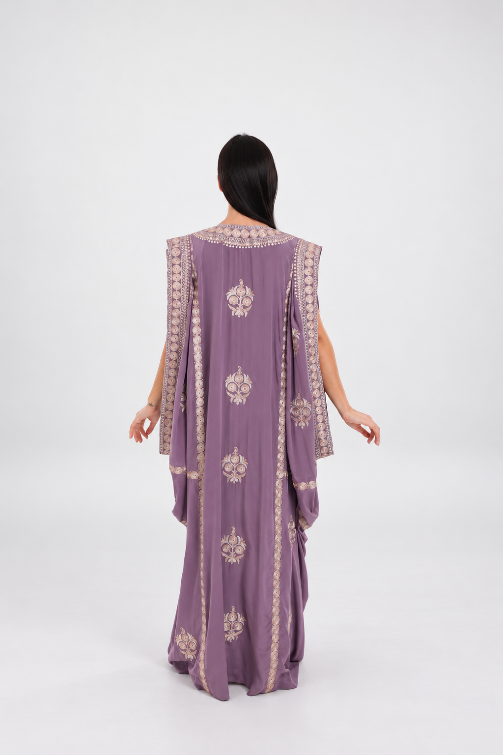 Royal Mauve gulf dress